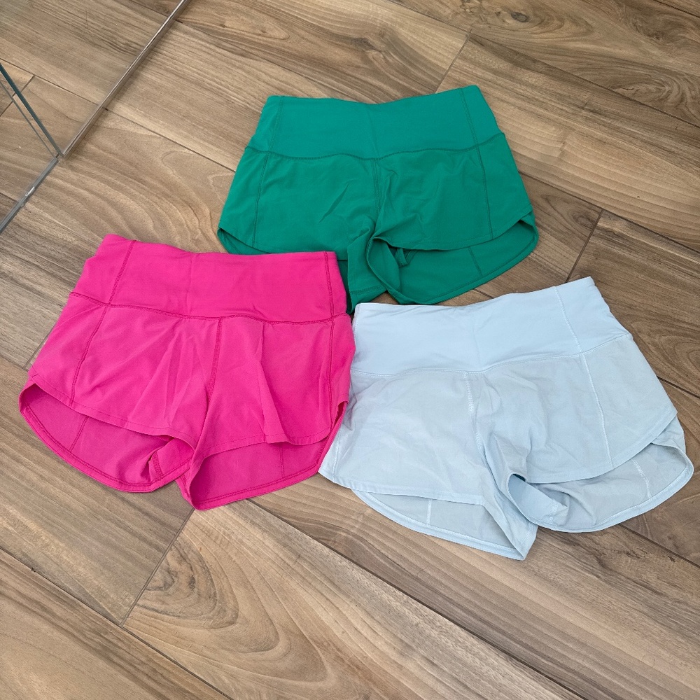 Lululemon speed up high rise short!